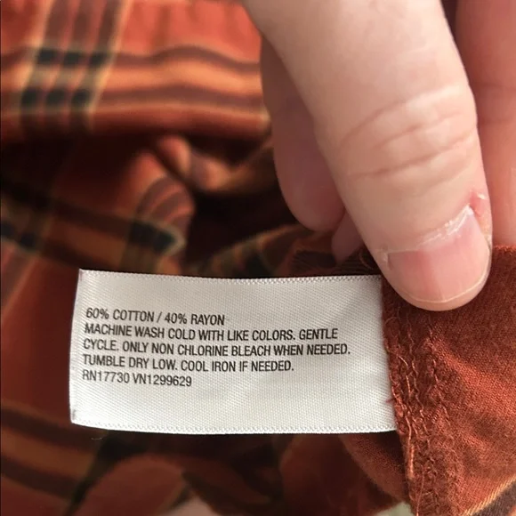 Knox Rose Women’s Plaid V-Neck Bishop Sleeve A-Line Dress-Sizes Xl - Picture 8 of 8